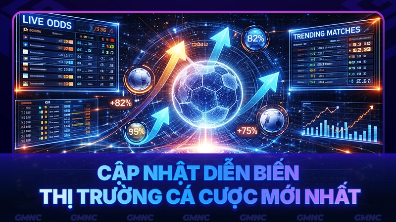 Cập nhật biến động cá cược theo thời gian thực