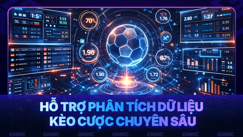 Hỗ trợ phân tích kèo cược với độ chính xác cao
