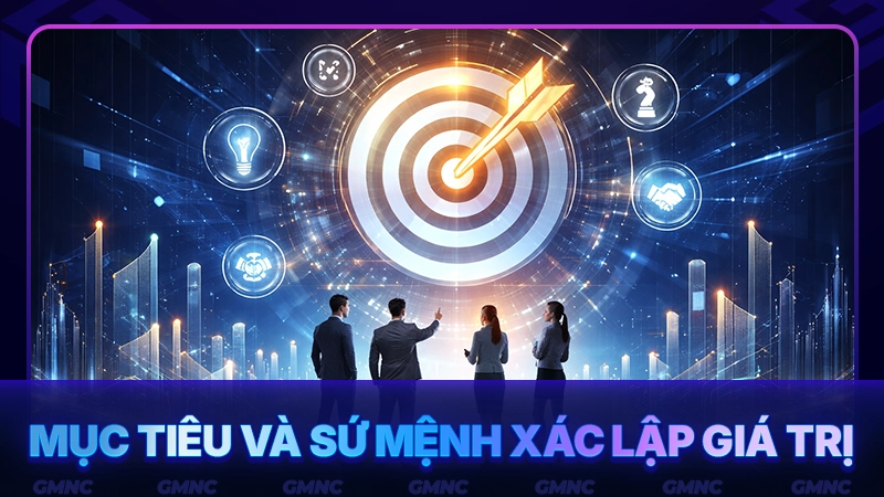 Định vị sứ mệnh và mục tiêu cốt lõi